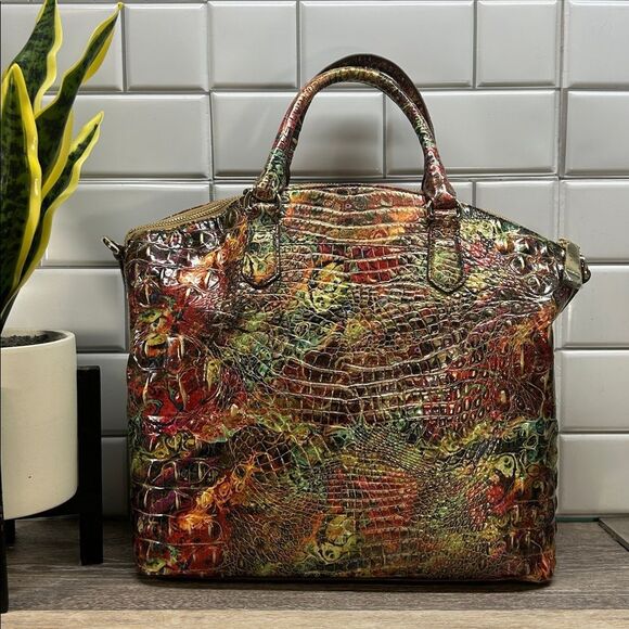 Brahmin Duxbury large satchel and wallet set - Picture 2 of 15